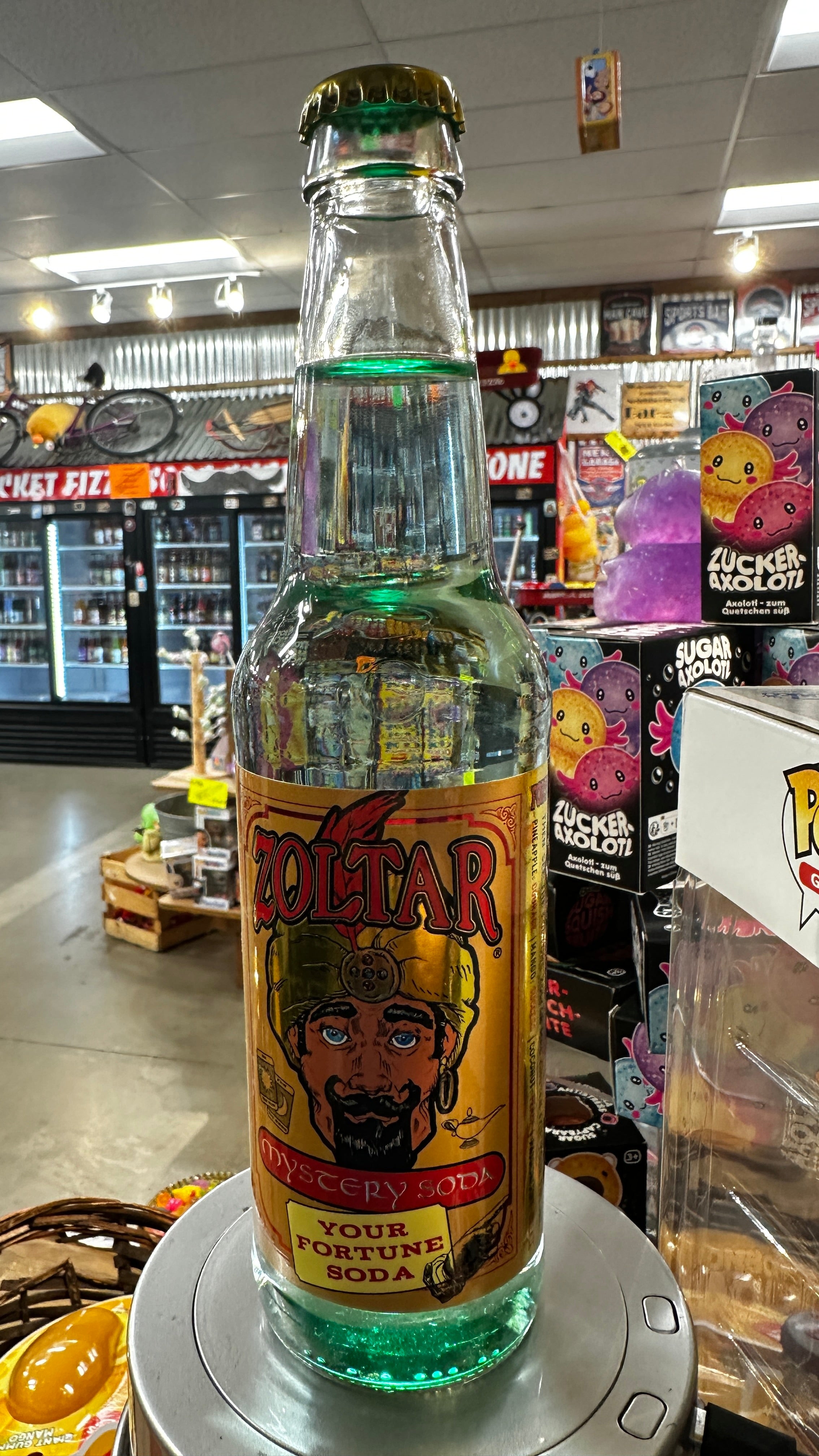 Zoltar Mystery Soda